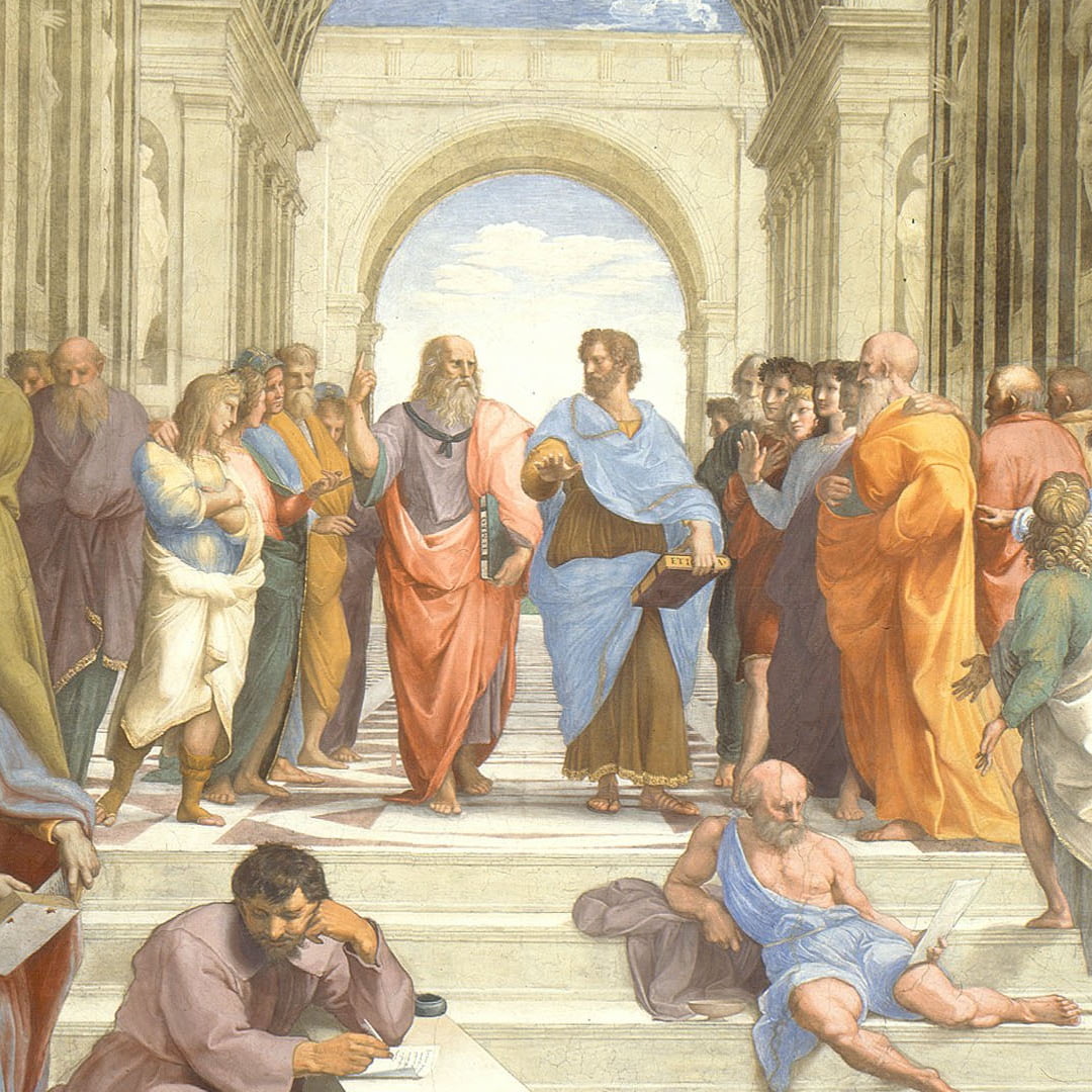 Scuola di Atene (particolare) - Raffaello
